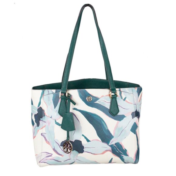 TORY BURCH Desert Bloom Robinson Tote - Picture 3 of 14